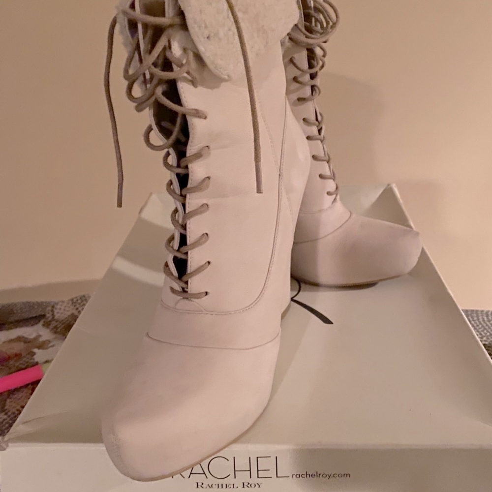 Rachel Roy Creme Bootie